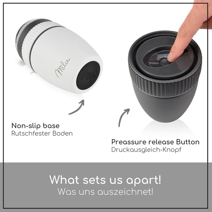 Стаканчик для пластівців Milu 400 мл з назвою MsliMax для йогурту герметичний стаканчик з ложкою (білий, нержавіюча сталь)