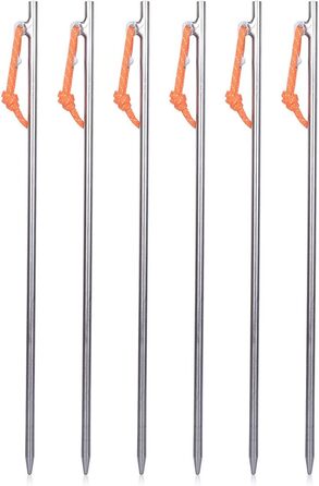 Кілочки для намету 6 шт. Ti4012P40L  iBasingo