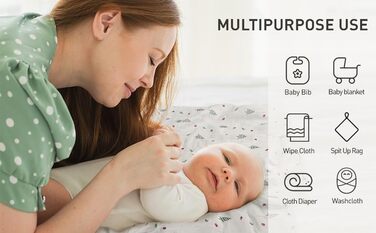 Набір із 6 рушників для дітей 70 х 70 см GLLQUEN BABY