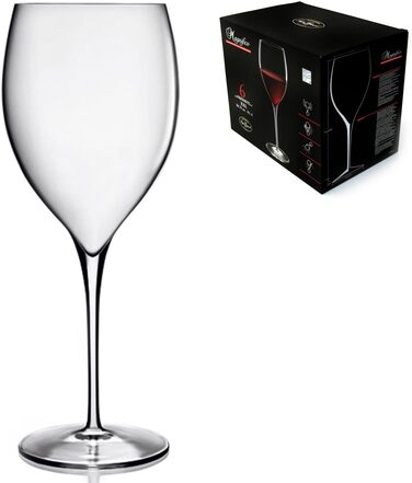 Упаковка скляних келихів 85 мл, скло, прозора, 6 шт.