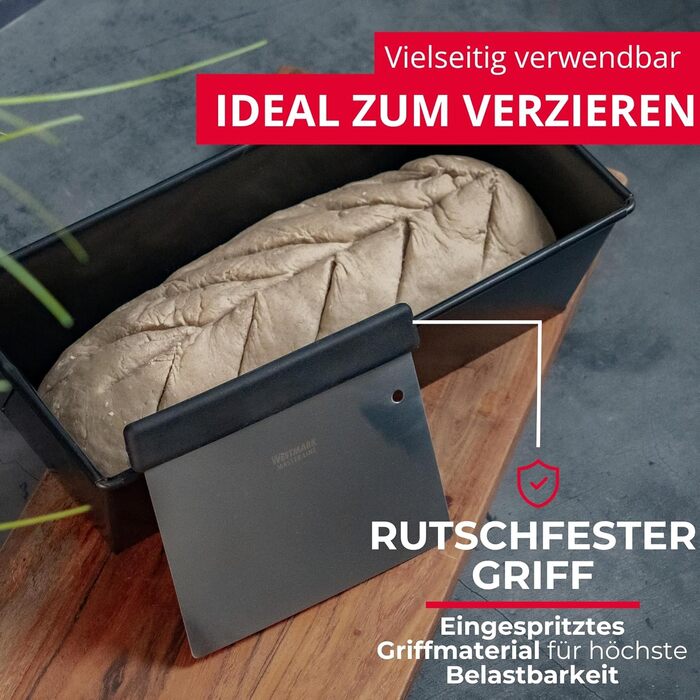 Професійний скребок/лопатка для тіста 8 x 12 см Westmark