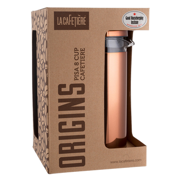 Френч-пресс для кофе CreativeTops Pisa, медный, 1000 мл