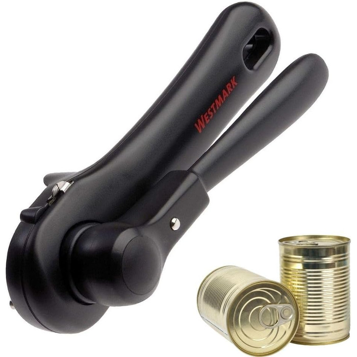 Інструкція з консервного ножа Westmark - безпечний консервний нож з плоскогубцями - велика ручка для безпечного поводження - нержавіюча сталь/пластик (білий) (Klu 2)