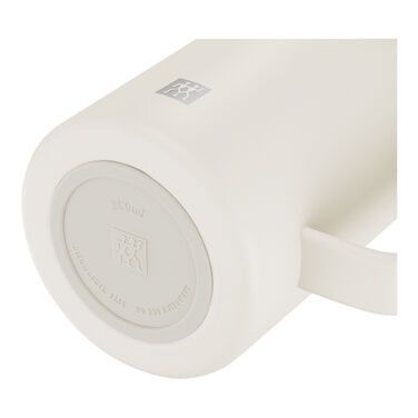 Термокружка 380 мл з ручкою, нержавіюча сталь, кремовий колір Thermo Plus Zwilling