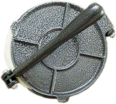 Прес для тортильї ручний 20,3 см, алюміній Kisbeibi