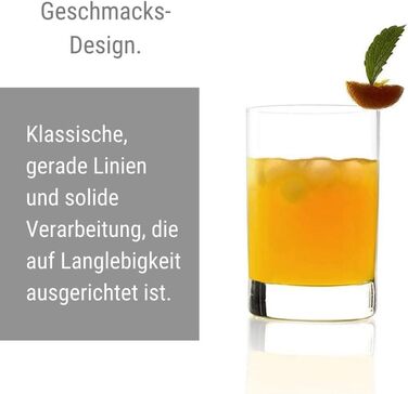 Набір із 6 склянок для води/соку 290 мл, New York Bar Stölzle Lausitz