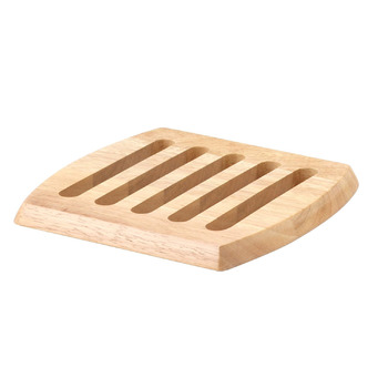 Підставка для тарілок на 5 предметів, каучукове дерево 20 х 20 см Continenta