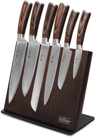 Високоякісний кутовий магнітний блок до 6 ножів Oleio