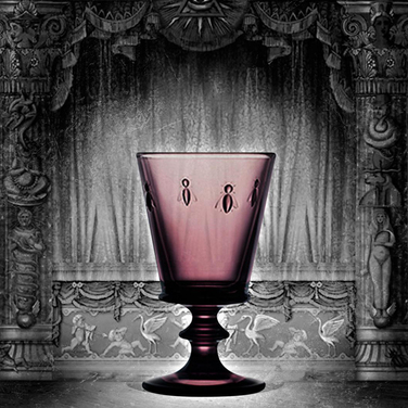 Келих для вина La Rochere Abeille aubergine, h 14 см, 240 мл