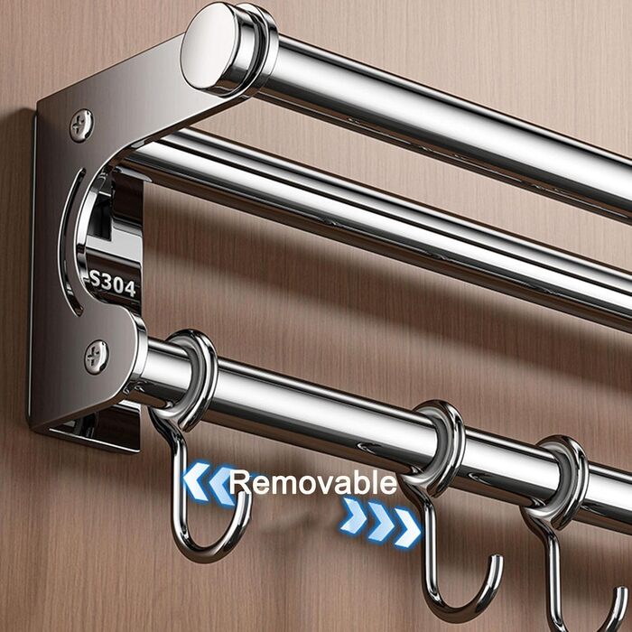 Настінний органайзер для кухонного приладдя 40 см VaNaeni