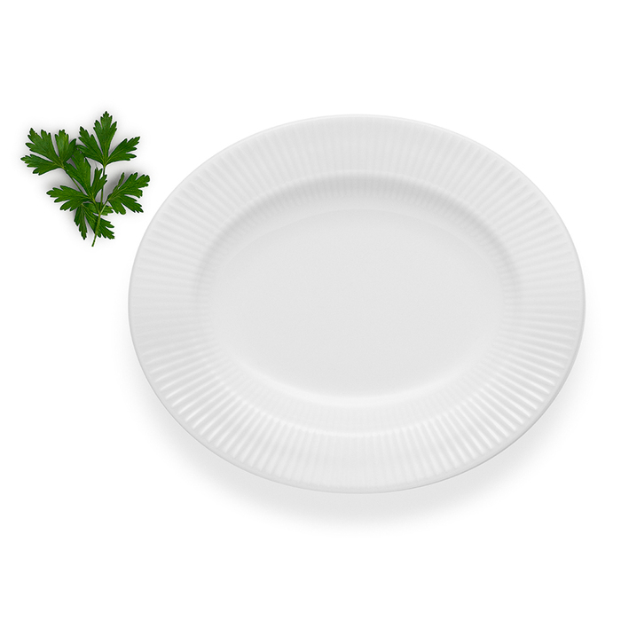 Тарілка 25 см біла Legio Nova Eva Solo