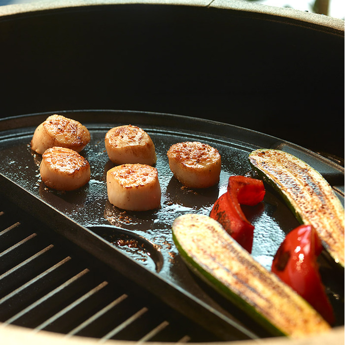 Дошка чавунна 23х46х1см для гриля L Big Green Egg 122988 (CIGHL/104090) Код: 003085