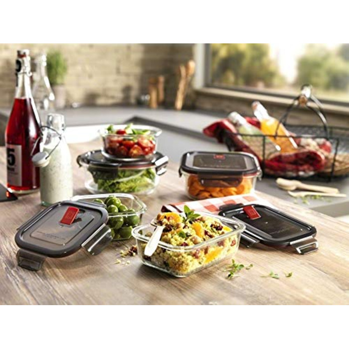 Скляний контейнер, квадратний 1100 мл Gusto Zwilling