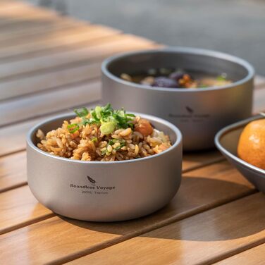 Титанова миска з подвійними стінками Boundless Voyage