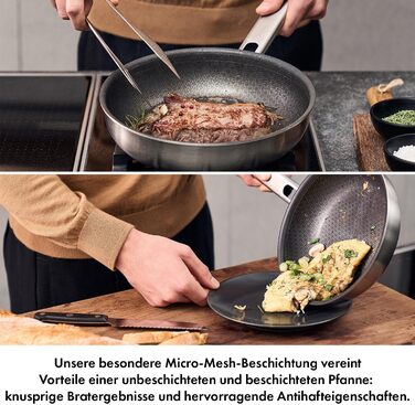 Сковорода 20 см, нержавіюча сталь Joy Plus Zwilling