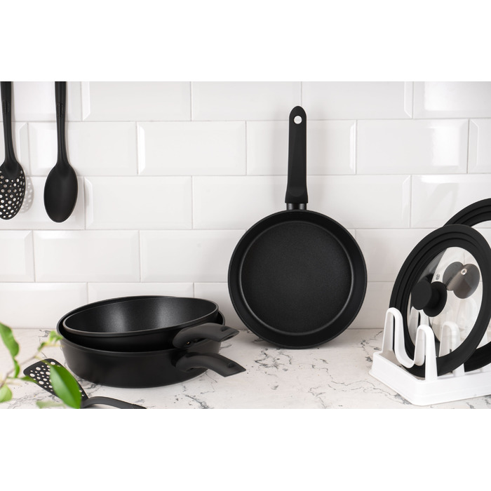 ARDESTO Gemini Gourmet Bolzano Сковорода для гурманов, 24см, Алюминий, Черный