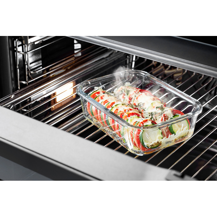 Контейнер харчовий, прямокутний, 400 мл Milo Gefu