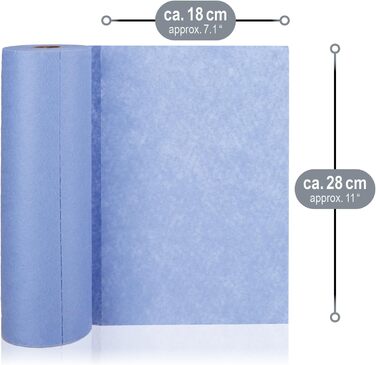 Серветки для прибирання кухні 120 шт 18 x 28 см com-four