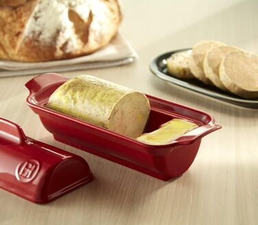 Террин фуа-гра 245x105мм Emile Henry 5865-34 Grand Cru (Древесный уголь)