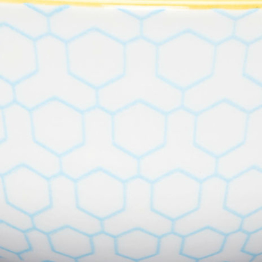 Миска Kitchen Craft GEOMETRIC BLUE, кераміка, діам. 16 см, 500 мл