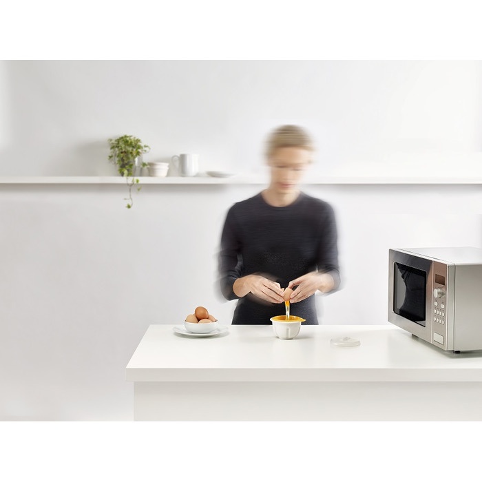 Форма для приготування яєць пашот в мікрохвильовій печі M-Poach Joseph Joseph