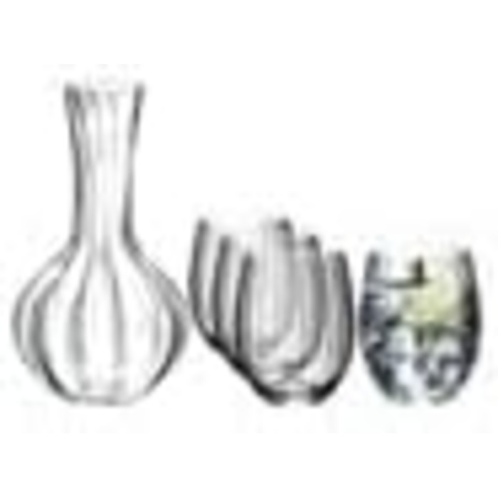 Набор из 4 стаканов Optical O Long Drink и 1 декантера Performance Riedel