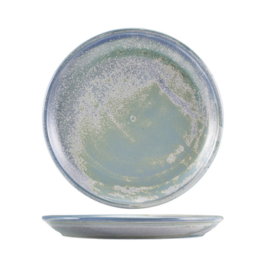 Тарілка кругла 24 см, Terra Porcelain Seafoam, GenWare