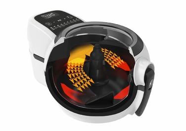 Tefal Мультипіч ActiFry Genius, 1350Вт, чаша-1,2л, сенсорне керув., підкл. до смартфону, авто перемішування, пластик, білий