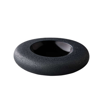 Тарелка, салатник Studio Raw Vulcanic presentation 165 мл d22Xh5 см black RD18535