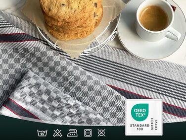 Набір кухонних рушників з 10 предметів 45 х 90 см ZOLLNER