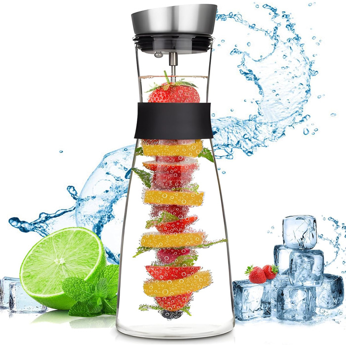 Стеклянный графин 1,2 л ZHHGOO