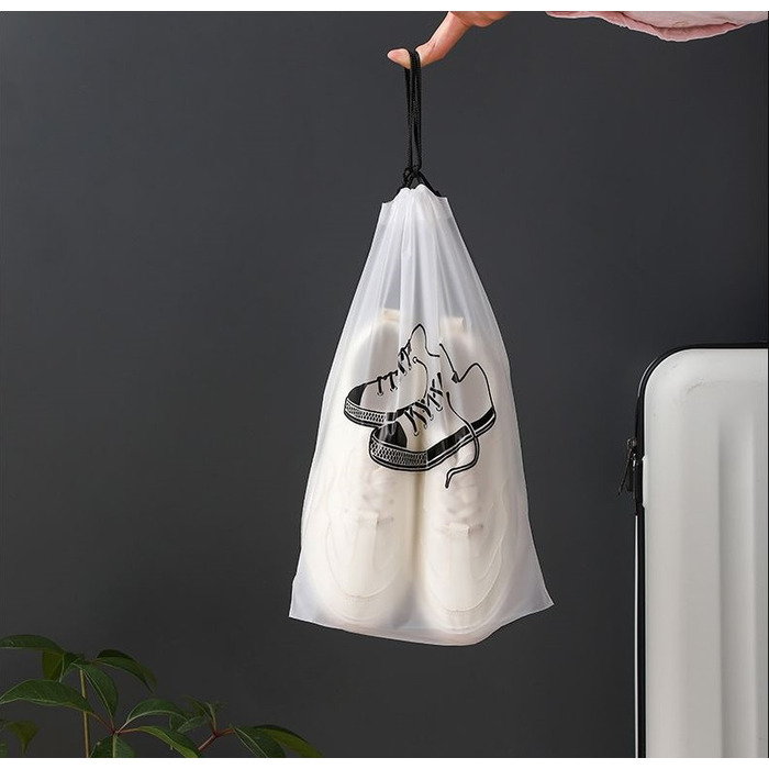 Сумка для обуви 29 х 43 см, прозрачная, водонепроницаемая Vialex