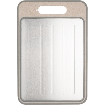 Дошка для розморожування та нарізання 31,1 х 21 см, білий/бежевий SMELEYOU