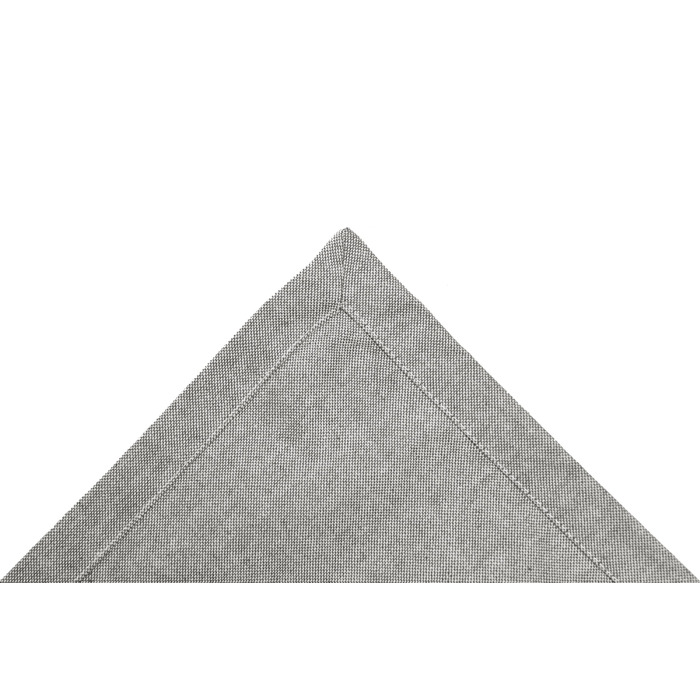 Скатертина Ardesto Oliver, 120х136см, 100% бавовна, сірий