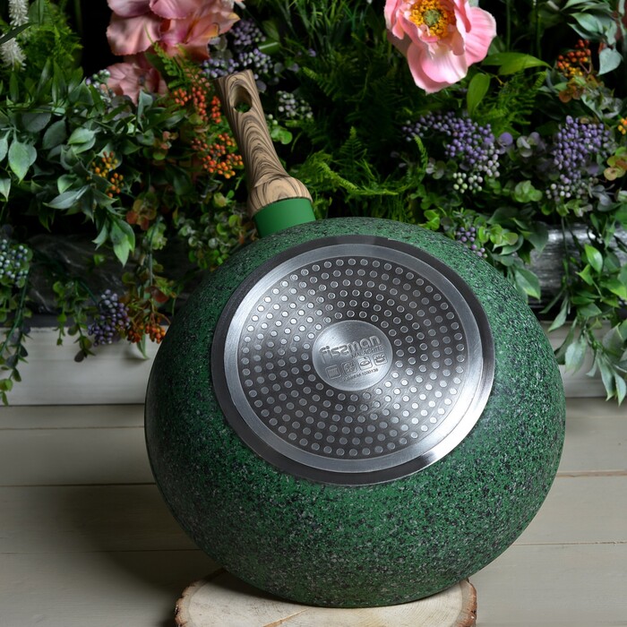Сковорідка ВОК Fissman MALACHITE 24x7 см (4314)
