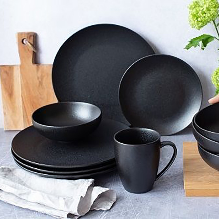 Кухоль для чаю Maxwell & Williams CAVIAR BLACK, порцеляна, 400 мл