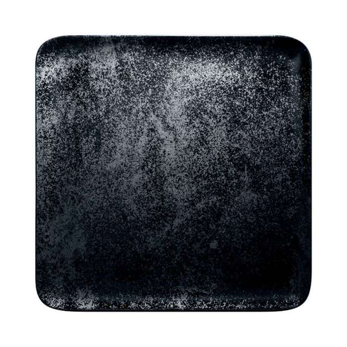 Тарелка квадратная Rak Кarbon 24 см KRAUSP24