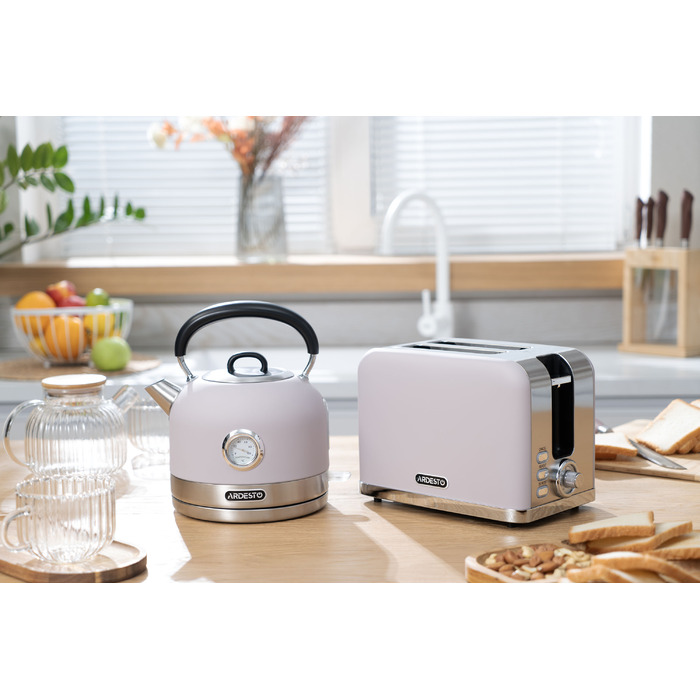 ARDESTO Електрочайник EKL-F500L, 1.7л, метал, мат, Otter, ліловий