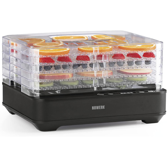 Дегидратор на 5 полок, 420 Вт N8WERK