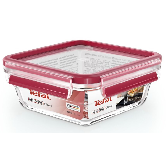 Форма універсальна з кришкою 800 мл скло Tefal