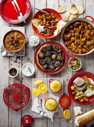 Тарілка 27 см, помаранчева Le Creuset