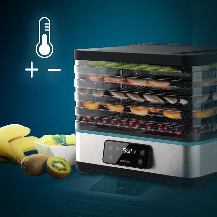 Дегидратор на 5 полок, 300 Вт VitaDry Pro Cecotec