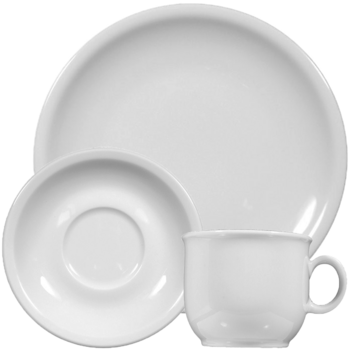 Кавовий сервіз 18 предметів білий Compact Seltmann