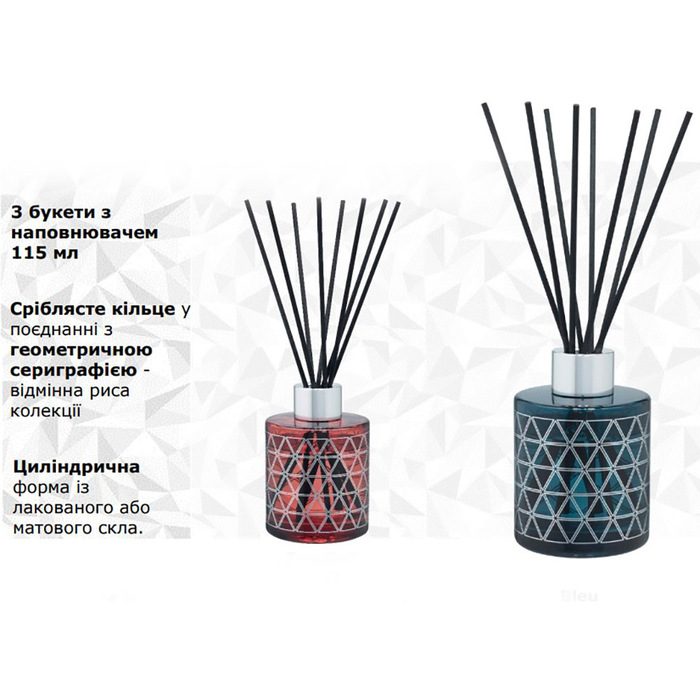 Дифузор Maison Berger Paris GEODE BLEUE, з ароматом UNDER THE OLIVE TREE, 115 мл