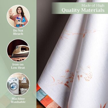 Набір із 3 багатоцільових кухонних рушників Барні рушники День подяки/Різдво (50 см x 70 см) (04 - Осінній фазан, 50 x 70 см (набір із 3 шт.)), 39 Hermine Noel