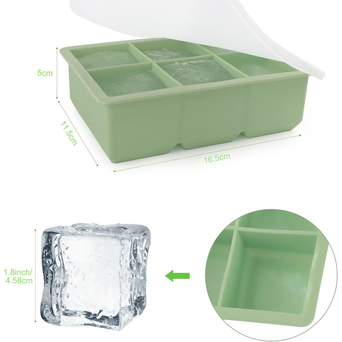 Форма для льоду 2 шт на 12 відділень JOPHEK