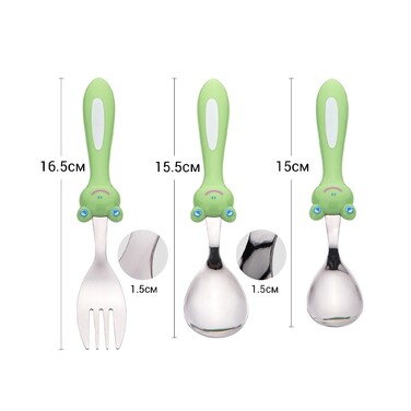 Набір столових приборів Fissman ЖАБКА 3 предмета (3562)