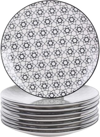 Порцелянова десертна тарілка vancasso, тарілка для торта 8 шт. барвиста 21,5 см