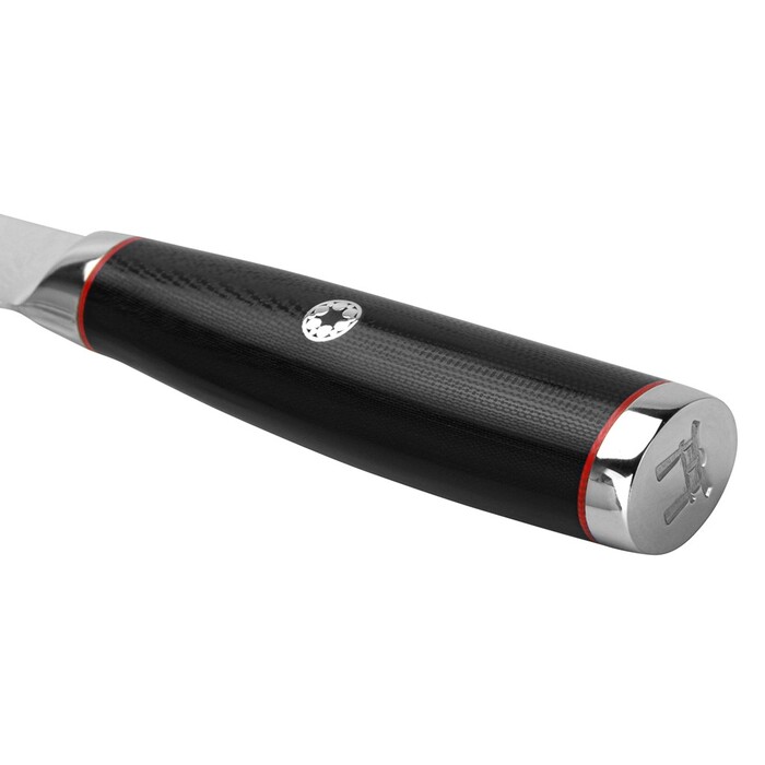 Овочевий ніж Fissman KENSEI MITSUYOSHI 10 см сталь DAMASCUS (2593)