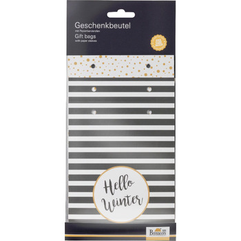 Набір подарункових пакетів, 6 шт, 11,5 x 18 см, Christmas Glamour RBV Birkmann